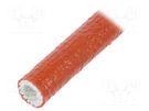 Insulating tube; Size: 13; fiberglass; L: 15m; -55÷260°C; Øout: 18mm ANAMET EUROPE