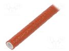 Insulating tube; Size: 10; fiberglass; L: 1m; -55÷260°C; Øout: 15mm ANAMET EUROPE