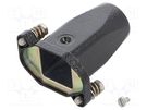 Enclosure: for HDC connectors; Han® HPR; size 3A; for cable; M20 HARTING