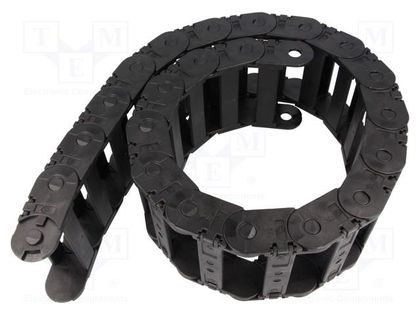 Cable chain; 2500; Bend.rad: 100mm; L: 1012mm; Int.height: 25mm IGUS 2500.07.100.0