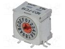 Encoding switch; HEX/BCD; Pos: 16; Rcont max: 30mΩ; ND3 NKK SWITCHES