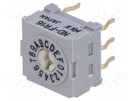 Encoding switch; HEX/BCD; Pos: 16; vertical; Rcont max: 30mΩ; ND3 NKK SWITCHES