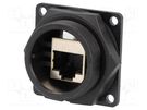 Coupler; RJ45; DC; PIN: 8; Cat: 5e; shielded; Layout: 8p8c; IP67,IP68 SWITCHCRAFT