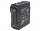 Power supply: switched-mode; for DIN rail; 120W; 24VDC; 5A; OUT: 1 OMRON