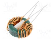 Inductor: wire; THT; 680uH; 3A; 12mΩ; 230VAC; 8x5mm; -20÷50%; 10kHz FERYSTER