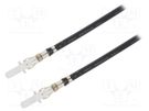 Contact; male; tinned; 16AWG; SABRE; Contacts ph: 7.5mm; Len: 0.3m MOLEX