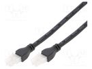 Cable; Mini-Fit Jr; female; PIN: 2; Len: 0.5m; 8A; Insulation: PVC MOLEX