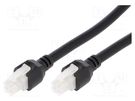 Cable; Mini-Fit Jr; female; PIN: 4; Len: 2m; 7.5A; Insulation: PVC MOLEX