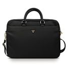 Guess Nylon Triangle Logo bag for a 16&quot; laptop - black, Guess