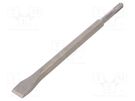Chisel; for concrete; L: 250mm; metal; SDS-Plus®; Tipwidth: 20mm METABO