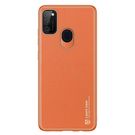 Dux Ducis Yolo elegant case made of soft TPU and PU leather for Samsung Galaxy M30s orange, Dux Ducis