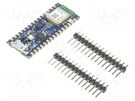 Arduino Pro; pin strips,USB micro; 64MHz; 3.3VDC; I2C,SPI,USART ARDUINO