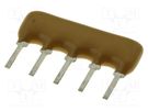 Resistor network: X; THT; 47kΩ; ±2%; 0.2W; No.of resistors: 4; 100V BOURNS