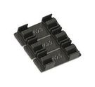ISOLATOR CABLE CLIP, YEL, 0.177", PA 6.6