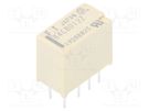 Relay: electromagnetic; DPDT; Ucoil: 12VDC; 2A; 0.3A/125VAC; THT FUJITSU