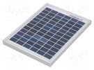 Photovoltaic cell; polycrystalline silicon; 251x186x17mm; 5W CELLEVIA POWER
