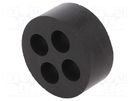 Insert for gland; 9mm; M40; IP54; NBR rubber; Holes no: 4 LAPP