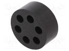 Insert for gland; 8mm; M50; IP54; NBR rubber; Holes no: 6 LAPP
