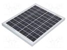 Photovoltaic cell; polycrystalline silicon; 435x356x25mm; 20W CELLEVIA POWER