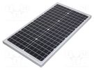 Photovoltaic cell; monocrystalline silicon; 650x350x25mm; 30W CELLEVIA POWER