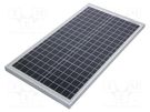 Photovoltaic cell; polycrystalline silicon; 650x350x25mm; 30W CELLEVIA POWER