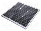 Photovoltaic cell; monocrystalline silicon; 540x510x25mm; 40W CELLEVIA POWER
