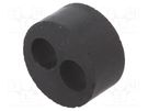 Insert for gland; 6mm; M20; IP54; NBR rubber; Holes no: 2 LAPP