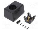 Enclosure: for power supplies; with earthing; X: 65mm; Y: 90mm MASZCZYK
