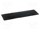 Electrically conductive rubber; black; W: 50mm; L: 150mm AG TERMOPASTY