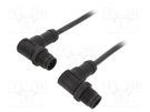 Cable: for sensors/automation; PIN: 5; M12-M12; B code-Profibus AMPHENOL LTW