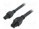 Cable; Micro-Fit 3.0; female; PIN: 6; Len: 0.5m; 4A; Insulation: PVC MOLEX