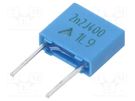 Capacitor: polyester; 0.0022uF; 200VAC; 400VDC; 5mm; ±5%; -55÷125°C EPCOS