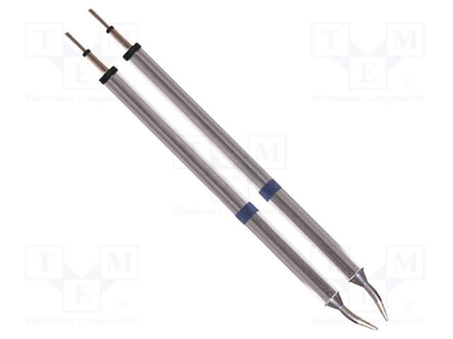 Tip; shovel; 10.41mm; 325÷358°C; for hot tweezers; Kit: tip x2 THERMALTRONICS K60TZ100