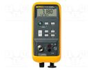 Meter: calibrator; pressure; Overpressure: 5x full range FLUKE