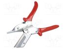 Cutters; for cutting plastic and rubber profiles; 215mm KNIPEX