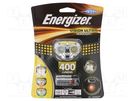 Torch: LED headtorch; waterproof; 2h; 400lm; yellow; HEADLIGHT ENERGIZER