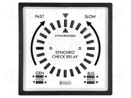 Meter: synchro; digital,mounting; on panel; LED; 110V; 45÷65Hz CROMPTON - TE CONNECTIVITY 244-14LG-01