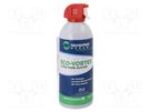Compressed air; spray; colourless; 0.2l; Signal word: Warning Techspray