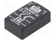 Converter: DC/DC; 8W; Uin: 9÷36V; Uout: 5VDC; Uout2: -5VDC; DIP24 MEAN WELL
