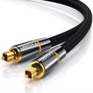 Wozinsky digital optical audio fiber cable Toslink SPDIF 3m black (WOPT-30), Wozinsky