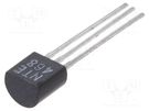 Transistor: N-JFET; unipolar; 35V; 20mA; 0.625W; TO92; Igt: 50mA NTE Electronics