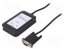 RFID reader; 5V; RS232; antenna; Range: 100mm; 88x56x18mm; 120mA ELATEC