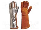 Protective gloves; Size: 10; TERK400 DELTA PLUS
