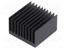 Heatsink: extruded; grilled; BGA; black; L: 32.5mm; W: 32.5mm Advanced Thermal Solutions