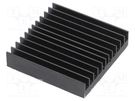 Heatsink: extruded; grilled; BGA; black; L: 42.5mm; W: 42.5mm Advanced Thermal Solutions