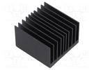Heatsink: extruded; grilled; BGA; black; L: 37.5mm; W: 37.5mm Advanced Thermal Solutions