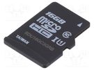 Memory card; industrial; 3D TLC,microSD; UHS I U1; 16GB; 0÷70°C GOODRAM INDUSTRIAL