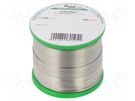 Soldering wire; Sn96,3Ag3,7; 1mm; 0.5kg; lead free; reel; 3% CYNEL