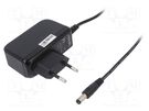 Power supply: switched-mode; mains,plug; 12VDC; 1.25A; 15W; 83.3% CELLEVIA POWER