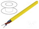 Wire; ÖLFLEX® 440 P; 2x0.75mm2; unshielded; 300V,500V; Cu; yellow LAPP